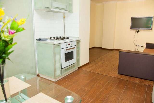 Апартаменты 2 Rooms Luxury Apartment on Divnogorskaya 13 Street Запорожье-20